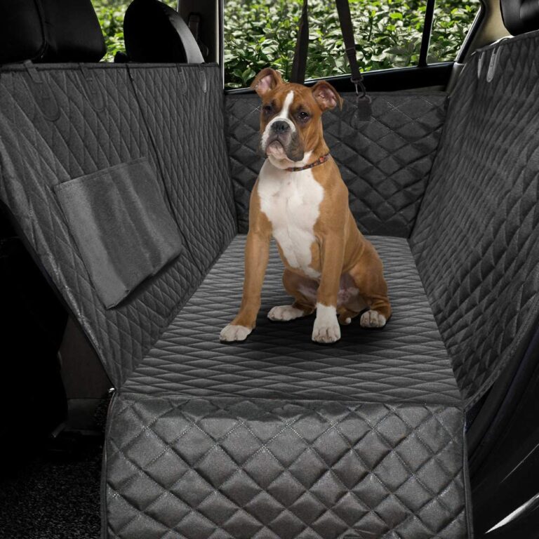 HonesLuxury Quilted Dog Car Seat Covers